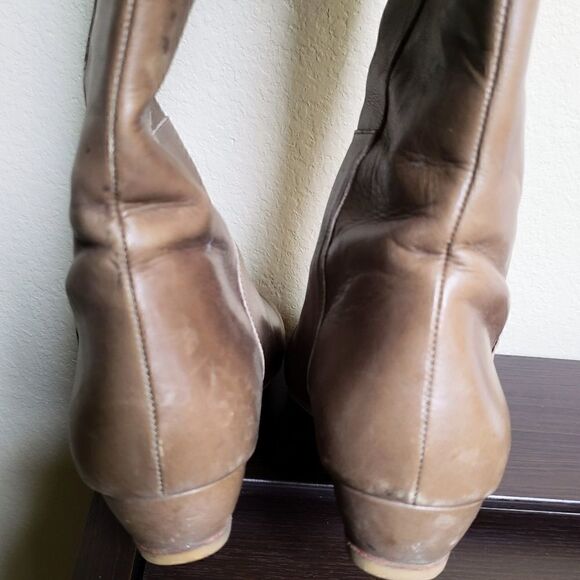 Loeffler Randall Mathilde leather knee high boots 7 - Picture 6 of 9